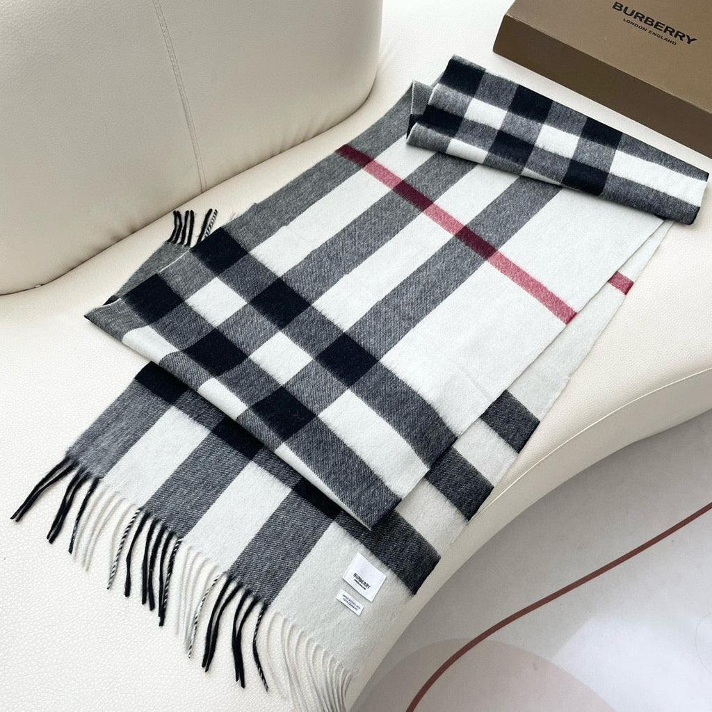 BURBERRY BBR SCARF 210 CM IN CASHMERE 03