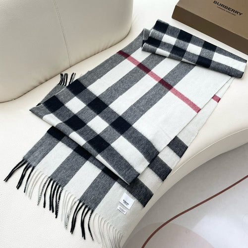 BURBERRY BBR SCARF 210 CM IN CASHMERE 03