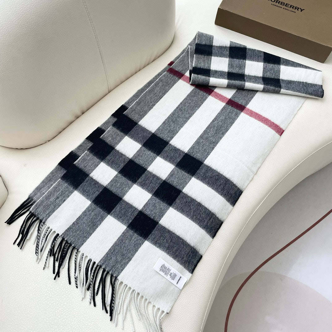 BURBERRY BBR SCARF 210 CM IN CASHMERE 03