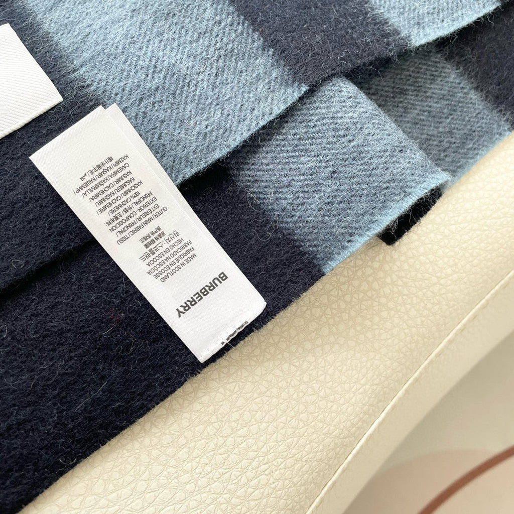 BURBERRY BBR SCARF 210 CM IN CASHMERE 02