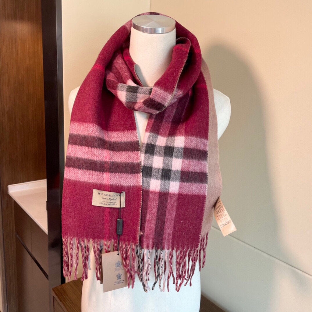 BURBERRY SCARF 200 CM IN COLORFUL CASHMERE 405351