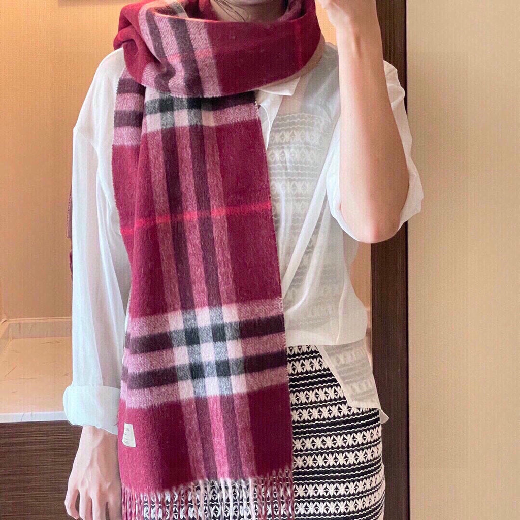 BURBERRY SCARF 200 CM IN COLORFUL CASHMERE 405351