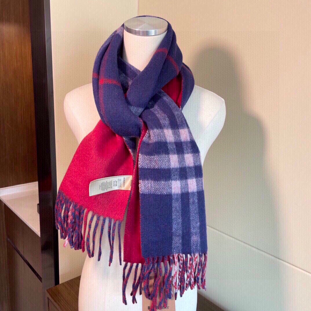 BURBERRY SCARF 200 CM IN COLORFUL CASHMERE 405352