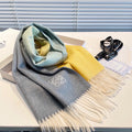 LOEWE SCARF 190 CM IN COLORFUL CASHMERE 413850