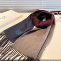 LOEWE SCARF 190 CM IN COLORFUL CASHMERE  413851