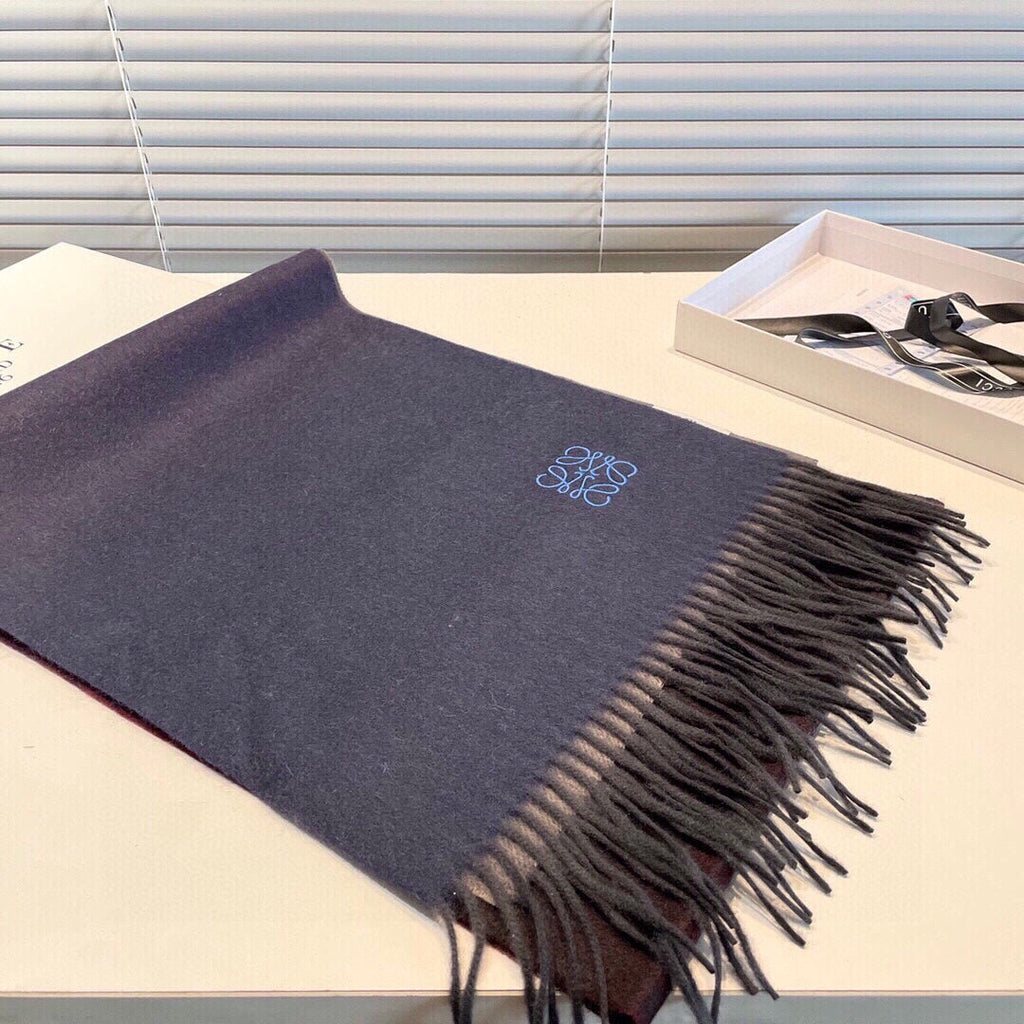 LOEWE SCARF 190 CM IN COLORFUL CASHMERE  413851