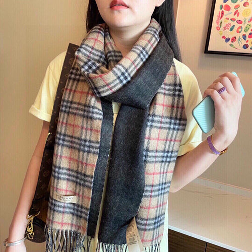 BURBERRY BBR SCARF 200 CM IN CASHMERE 509630