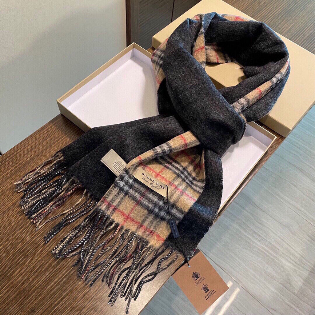 BURBERRY BBR SCARF 200 CM IN CASHMERE 509630