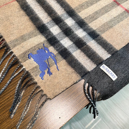 BURBERRY BBR SCARF 180 CM IN CASHMERE 509661