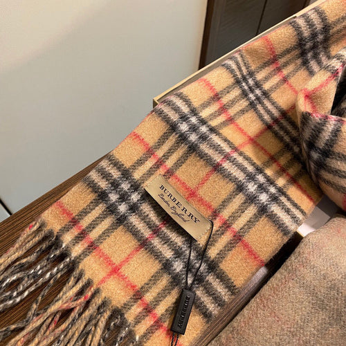 BURBERRY BBR SCARF 200 CM IN CASHMERE 518232