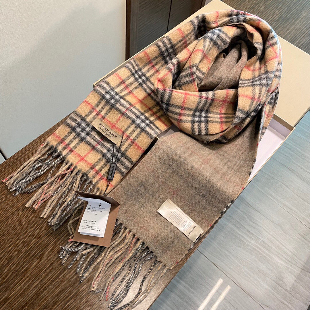 BURBERRY BBR SCARF 200 CM IN CASHMERE 518232