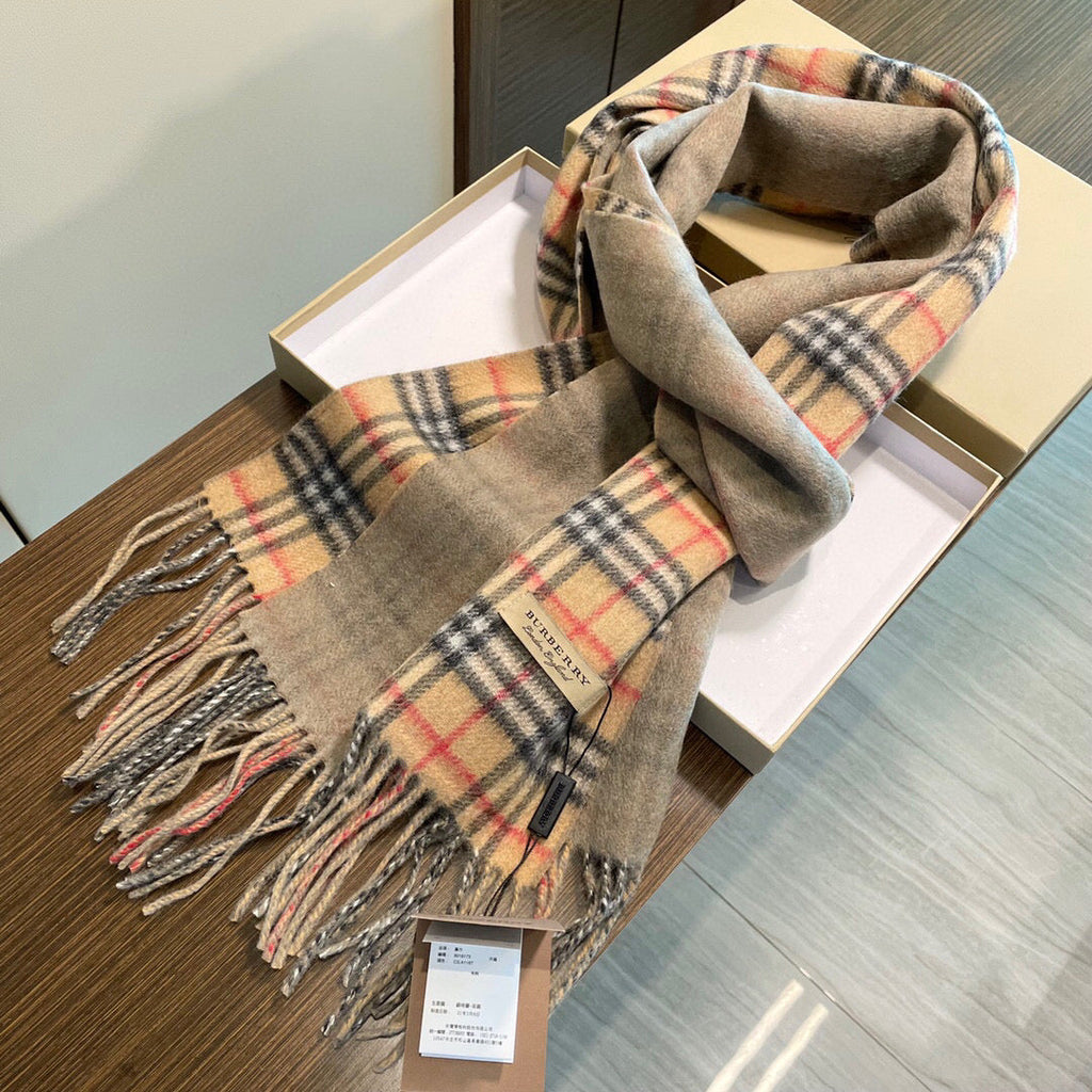 BURBERRY BBR SCARF 200 CM IN CASHMERE 518232