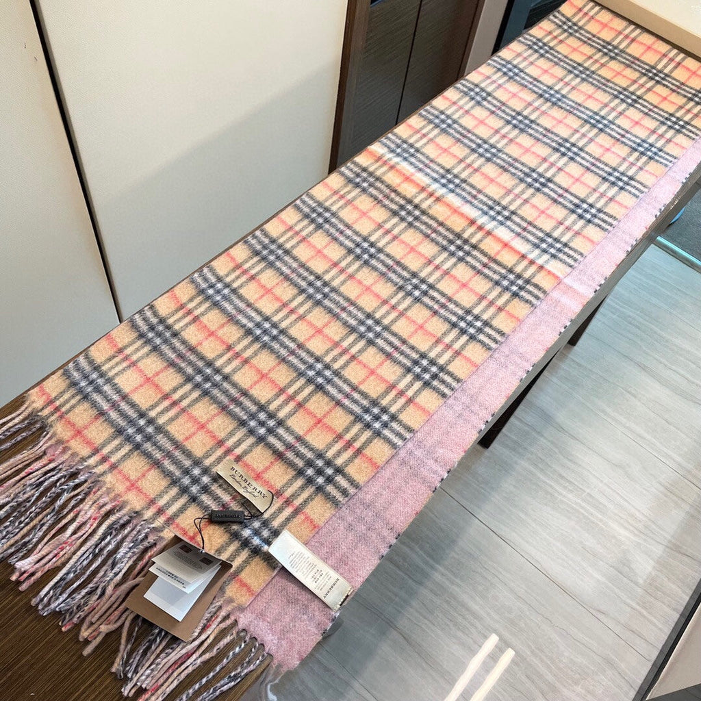 BURBERRY BBR SCARF 200 CM IN CASHMERE 518233