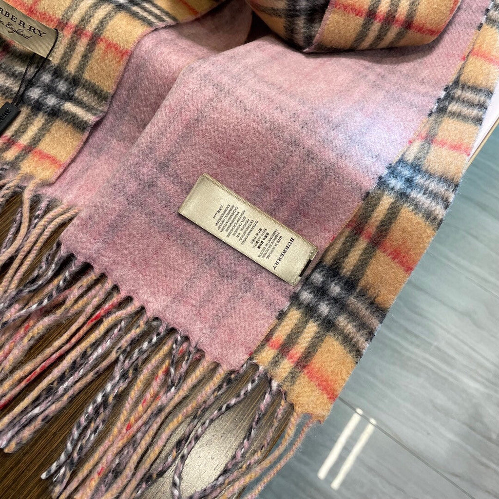 BURBERRY BBR SCARF 200 CM IN CASHMERE 518233