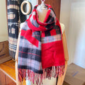 BURBERRY BBR SCARF 180 CM IN CASHMERE 525807
