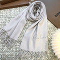 BURBERRY BBR SCARF 190 CM IN CASHMERE 525905