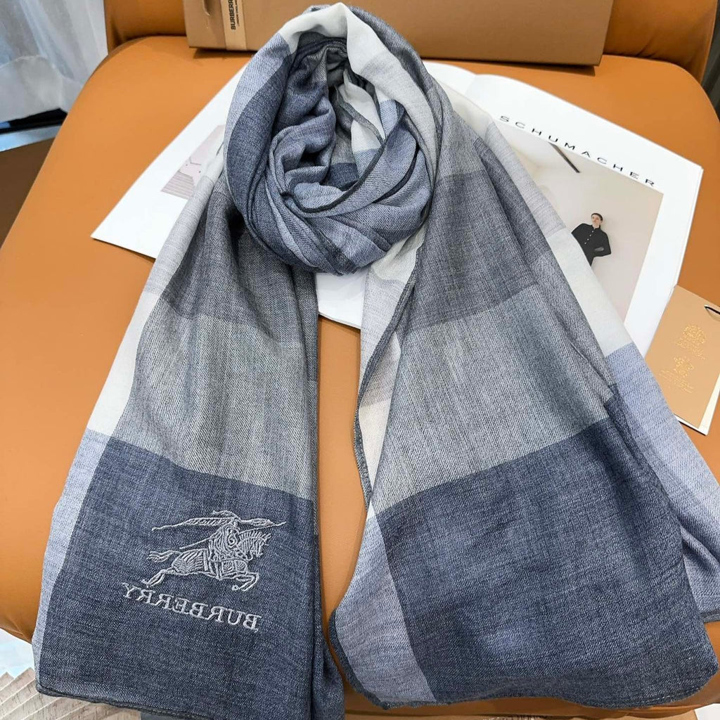 BURBERRY SCARF 200 CM IN COLORFUL CASHMERE 402264