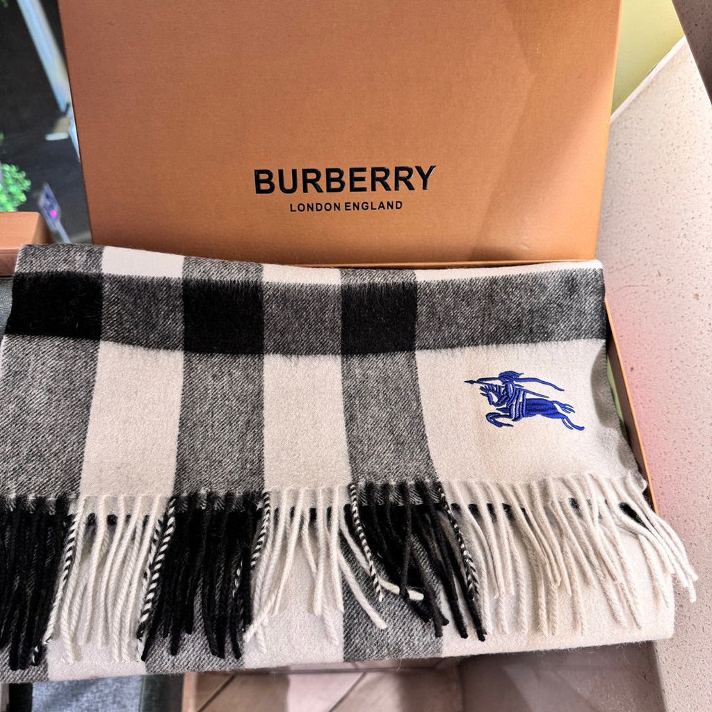 BURBERRY SCARF 180 CM IN COLORFUL CASHMERE 410335