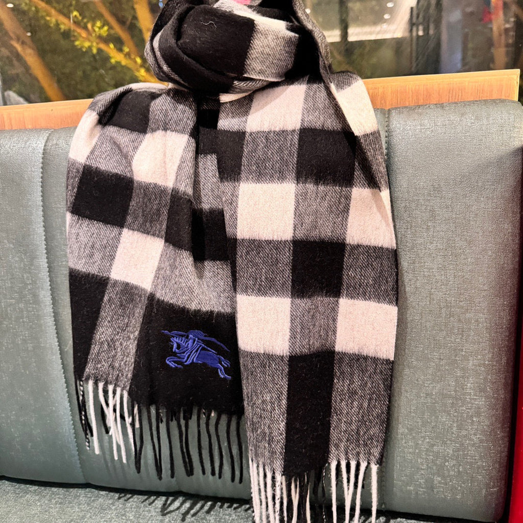 BURBERRY SCARF 180 CM IN COLORFUL CASHMERE 410336