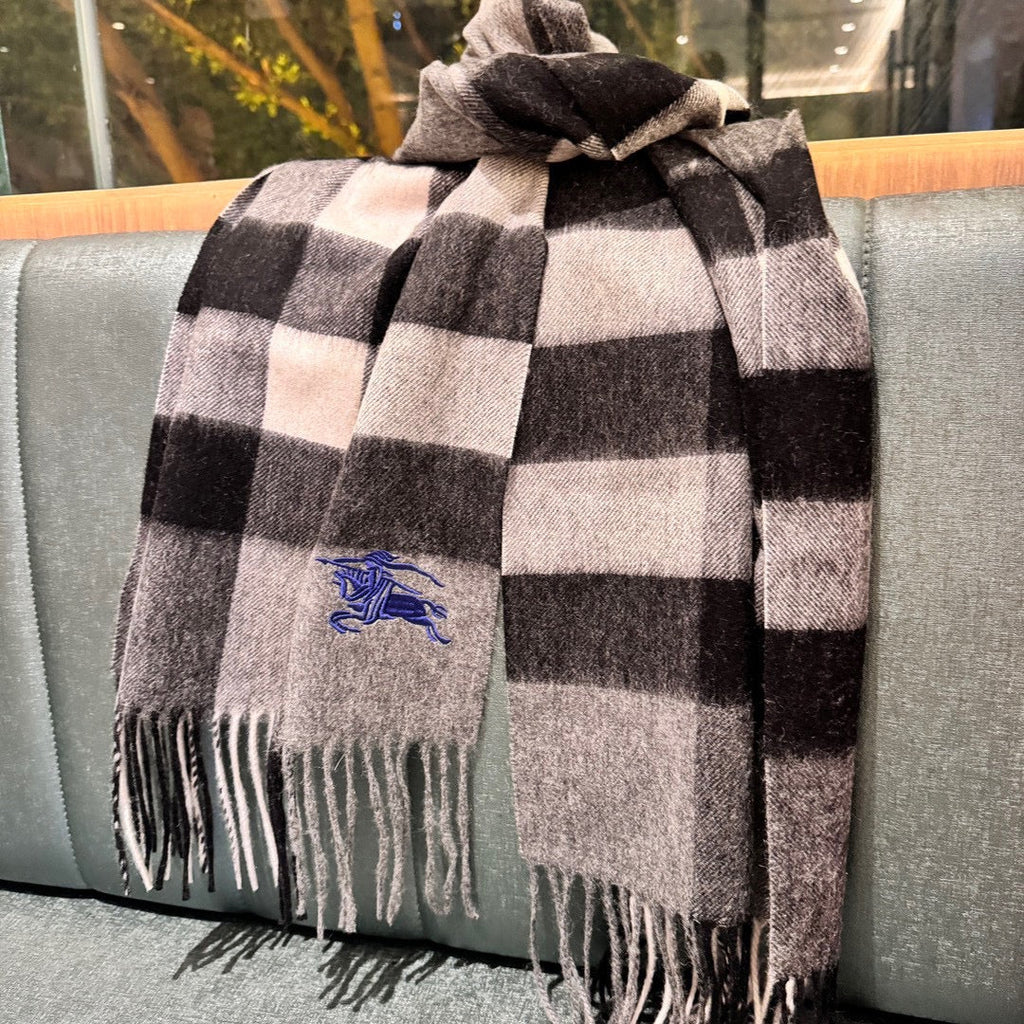 BURBERRY SCARF 180 CM IN COLORFUL CASHMERE 410338