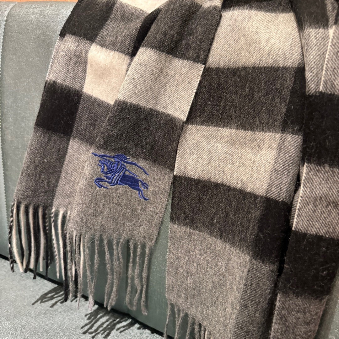 BURBERRY SCARF 180 CM IN COLORFUL CASHMERE 410338