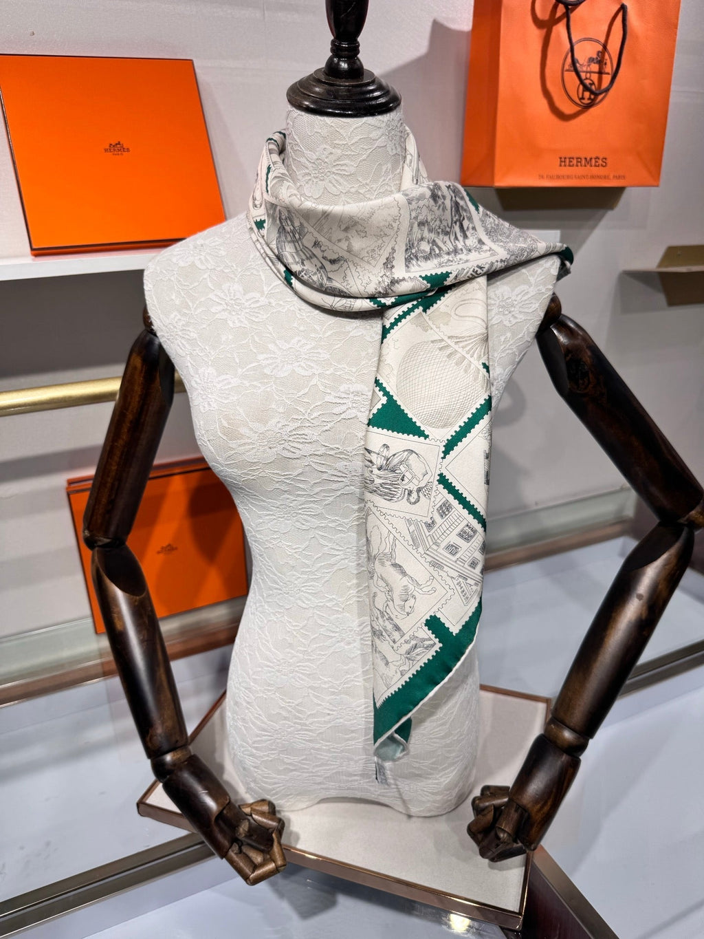 HERMES HERMES 25S SCARF 90 IN SILK 706581