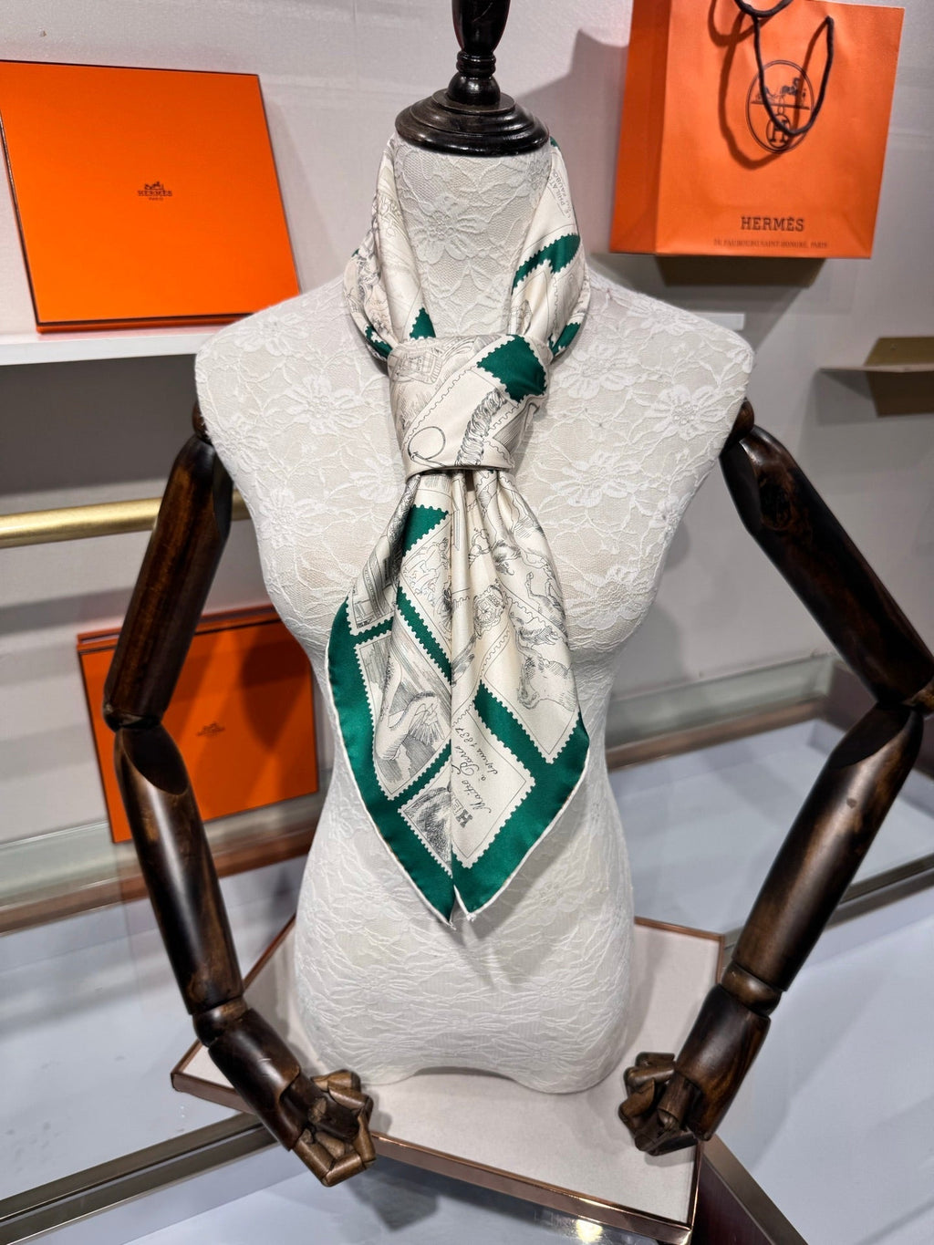 HERMES HERMES 25S SCARF 90 IN SILK 706581