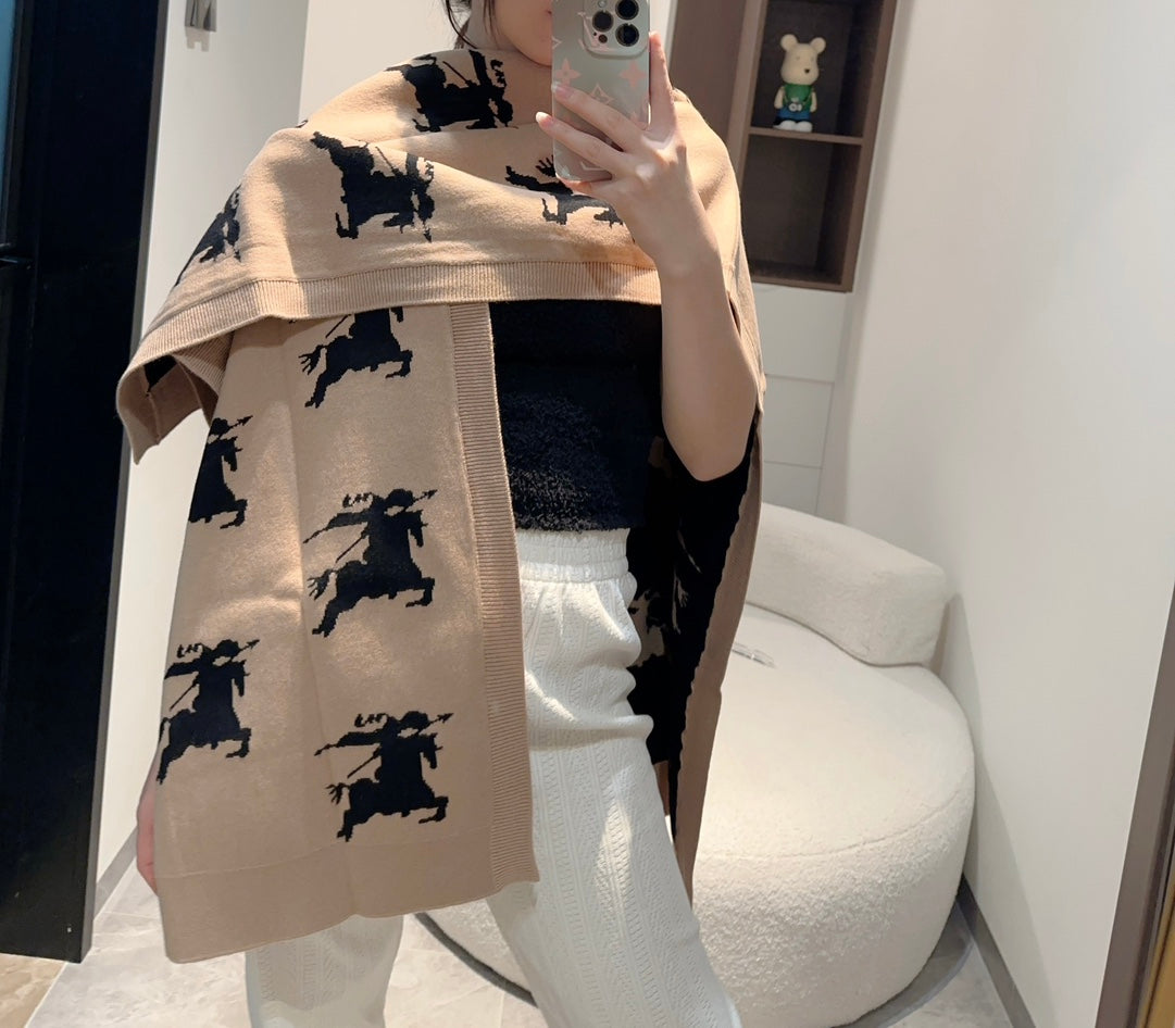 BURBERRY BBR SCARF IN CASHMERE 475307