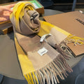 BURBERRY BBR SCARF 180 CM IN CASHMERE 482322