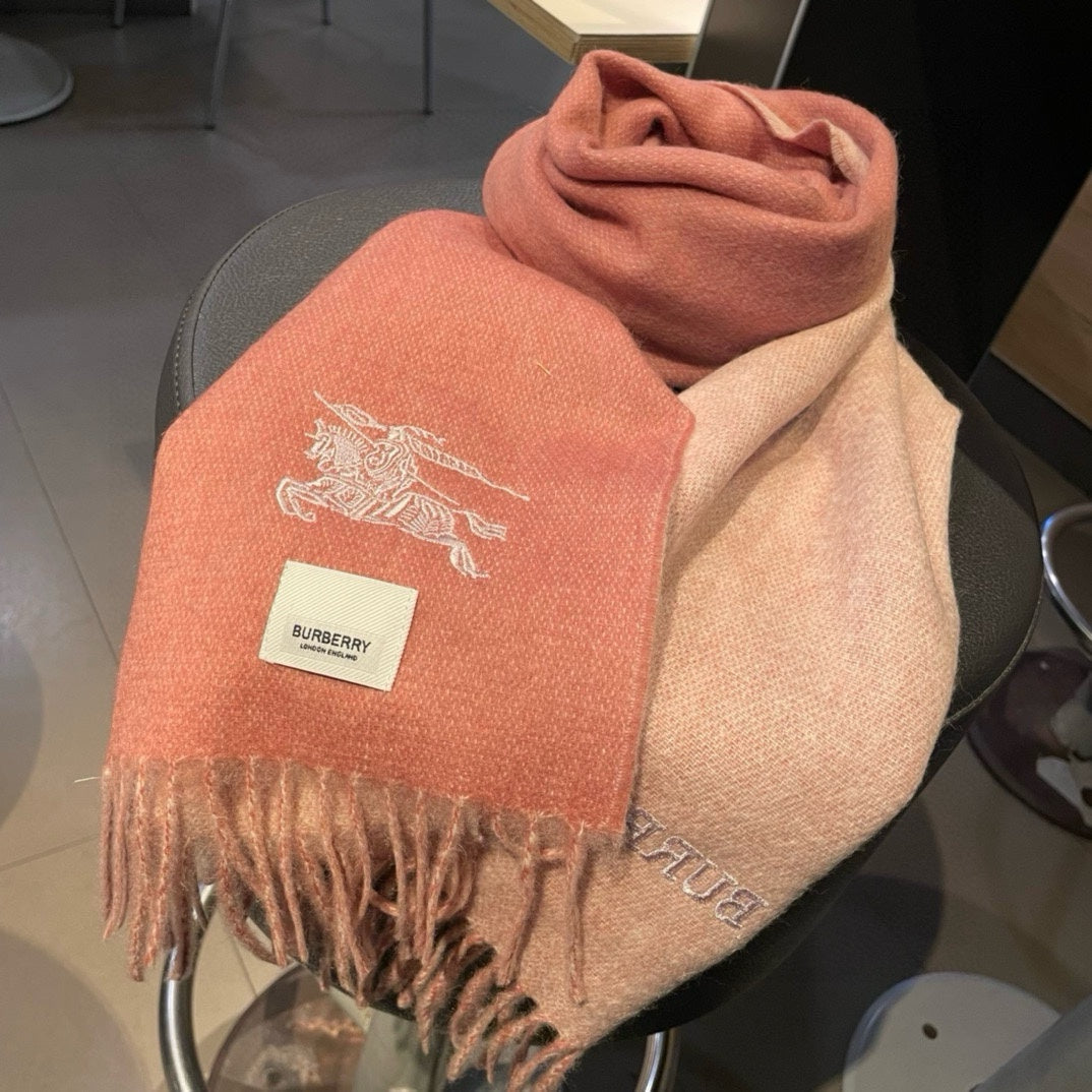 BURBERRY BBR SCARF 180 CM IN CASHMERE 490016
