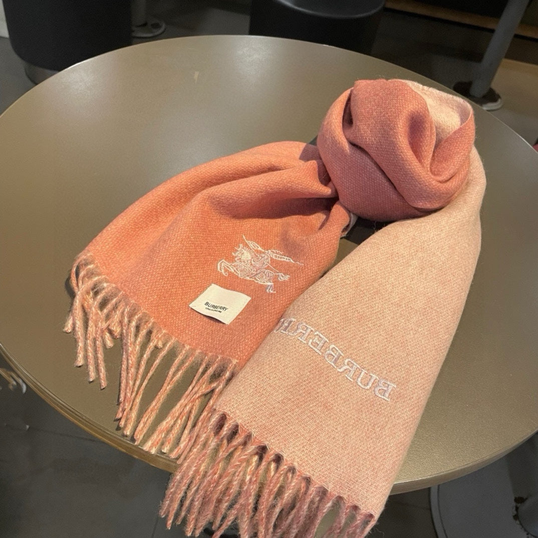 BURBERRY BBR SCARF 180 CM IN CASHMERE 490016