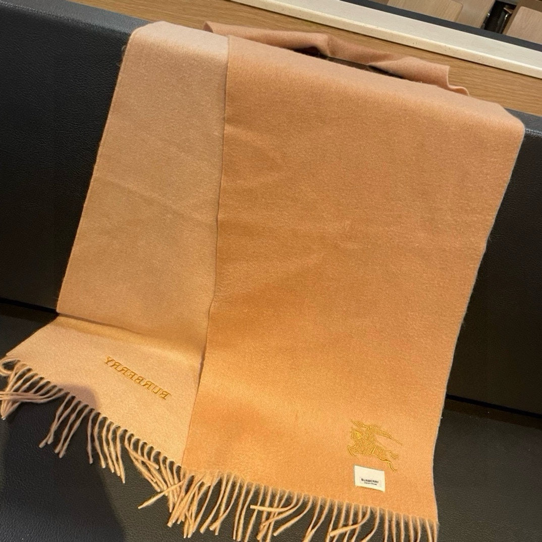 BURBERRY BBR SCARF 180 CM IN CASHMERE 490017