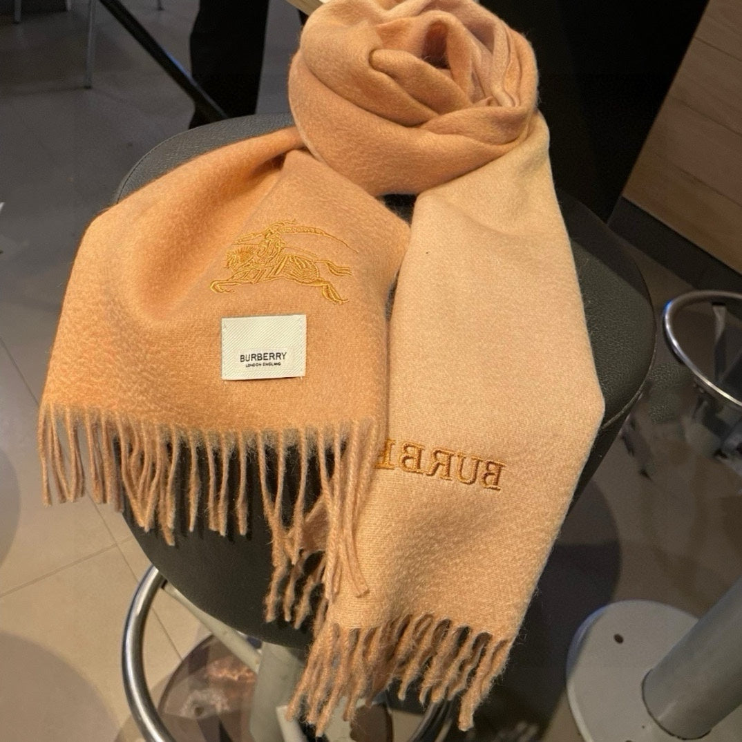 BURBERRY BBR SCARF 180 CM IN CASHMERE 490017