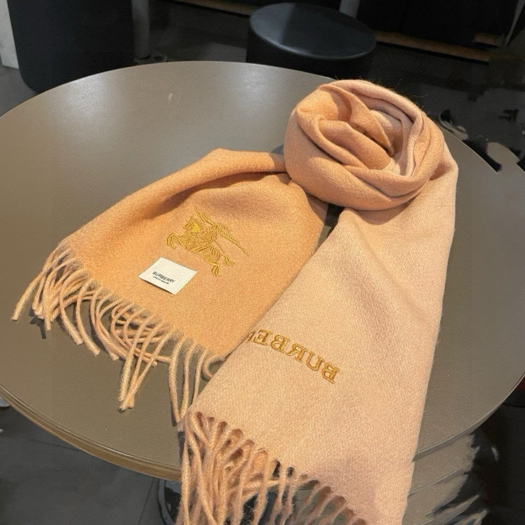 BURBERRY BBR SCARF 180 CM IN CASHMERE 490017