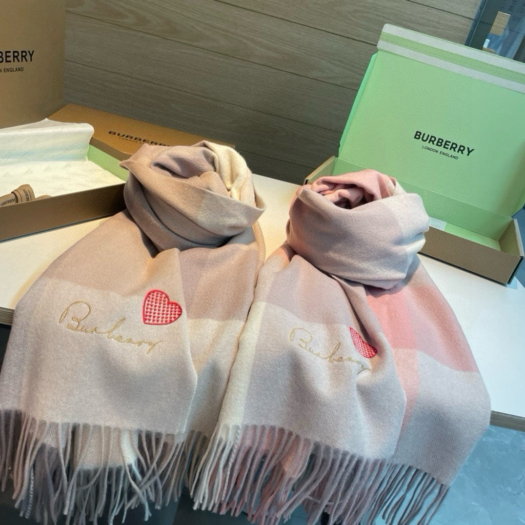 BURBERRY BBR SCARF 180 CM IN CASHMERE 490020