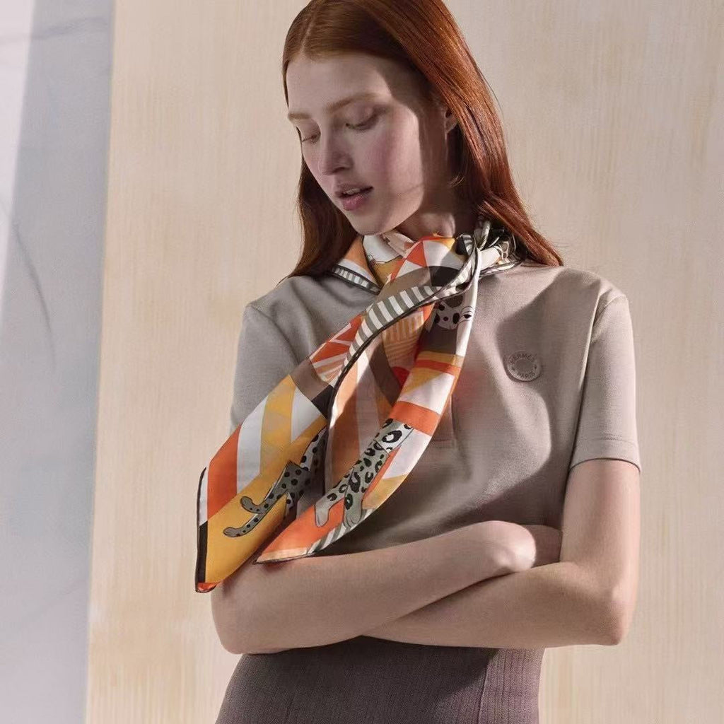 HERMES HERMES 25S SCARF 90 IN SILK 006