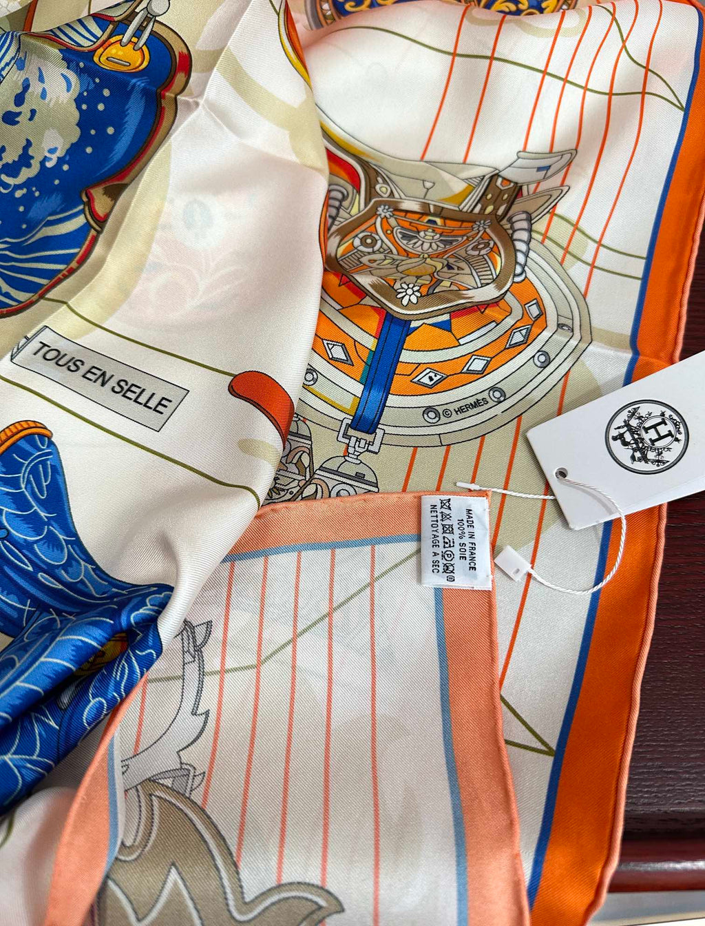 HERMES HERMES 25S SCARF 90 IN SILK 002