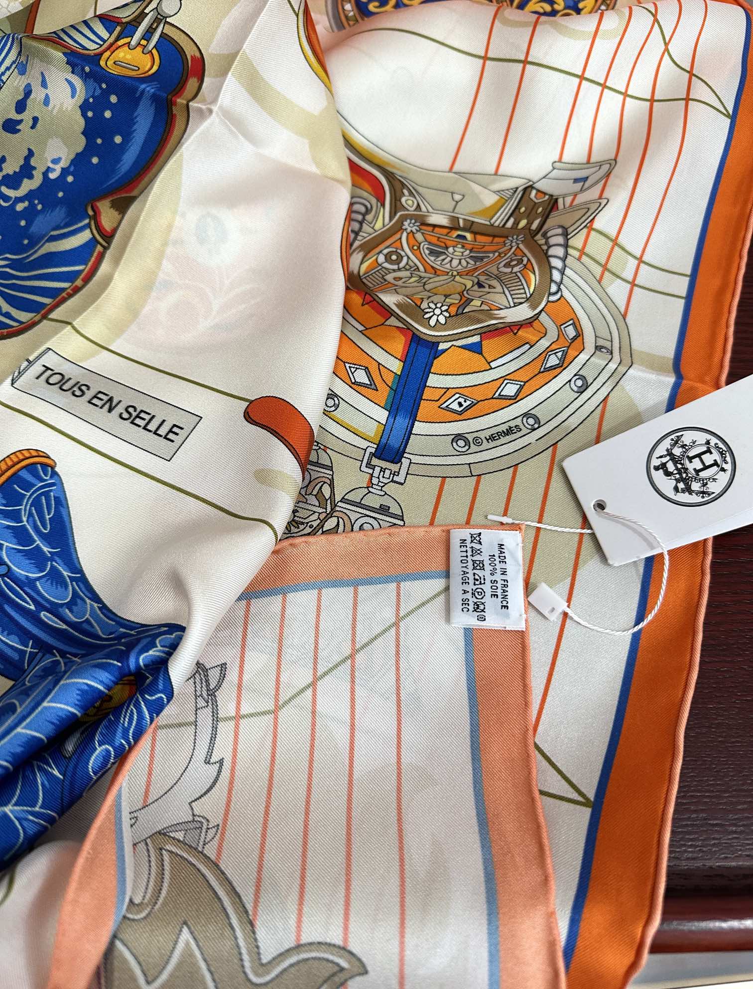 HERMES HERMES 25S SCARF 90 IN SILK 002