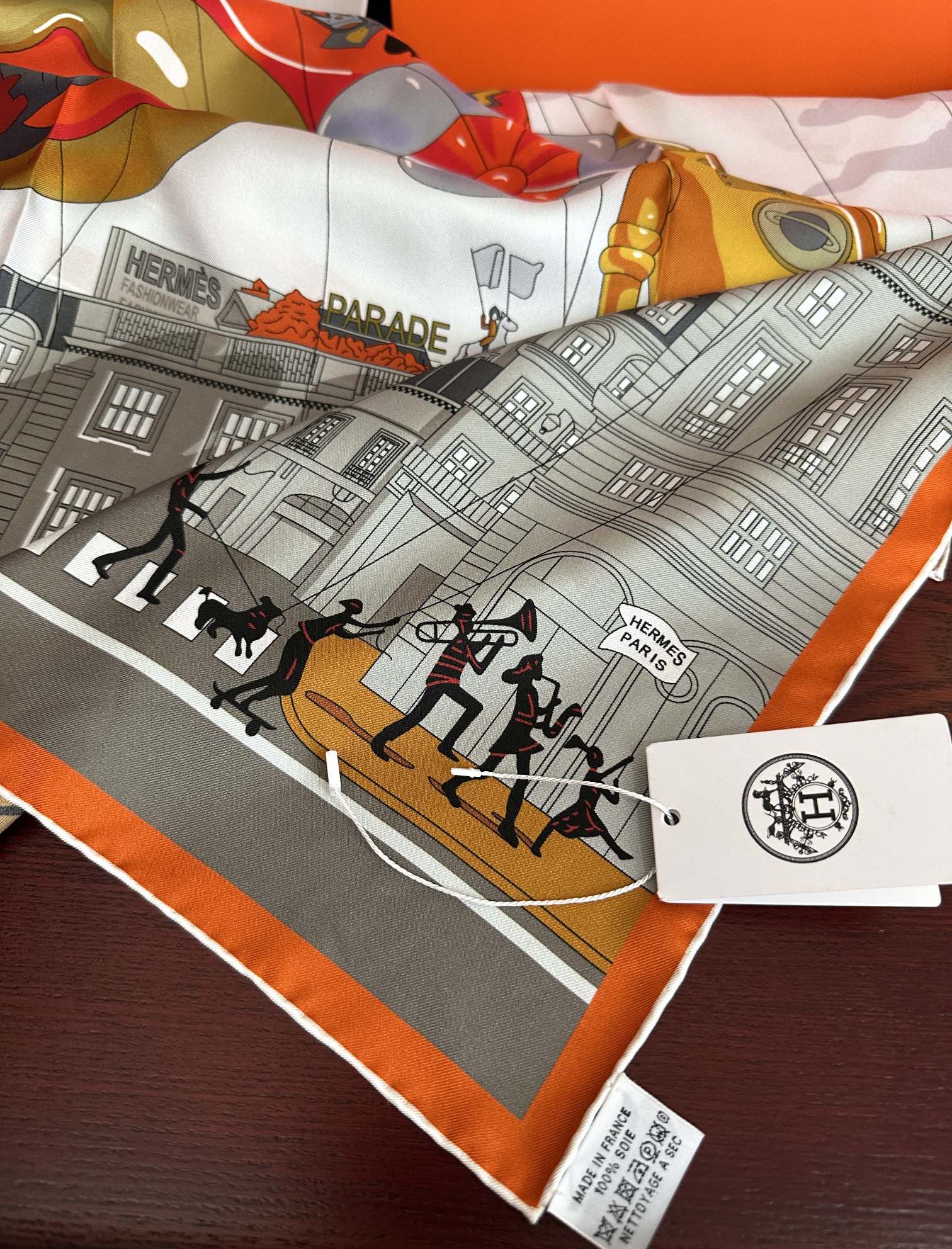 HERMES HERMES 25S SCARF 90 IN SILK 730546