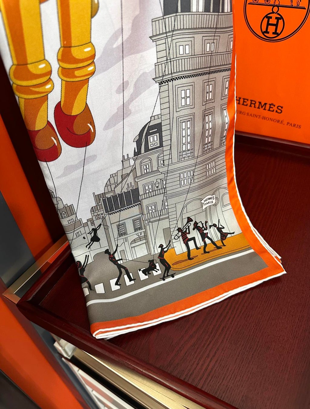 HERMES HERMES 25S SCARF 90 IN SILK 730546