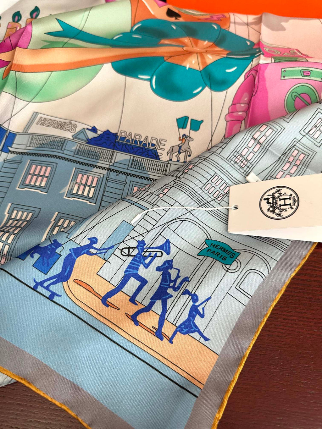 HERMES HERMES 25S SCARF 90 IN SILK 730547
