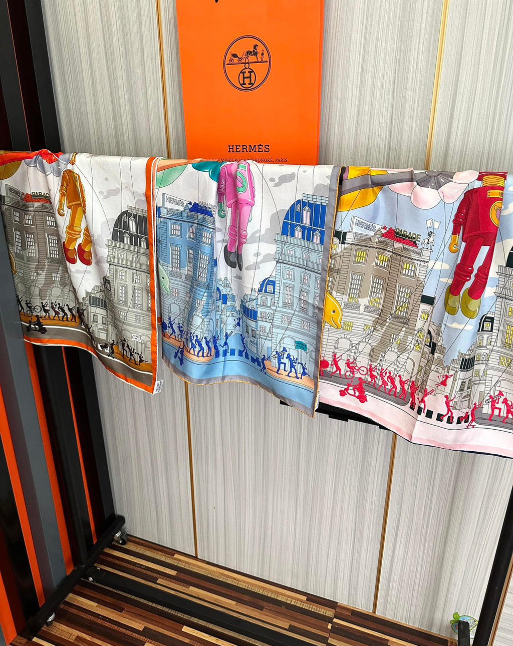 HERMES HERMES 25S SCARF 90 IN SILK 730548