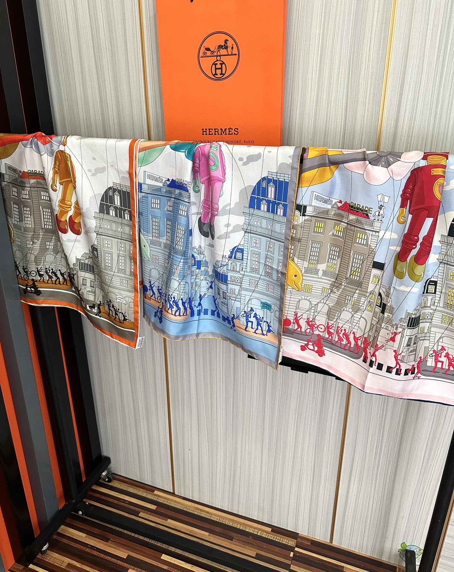 HERMES HERMES 25S SCARF 90 IN SILK 730548
