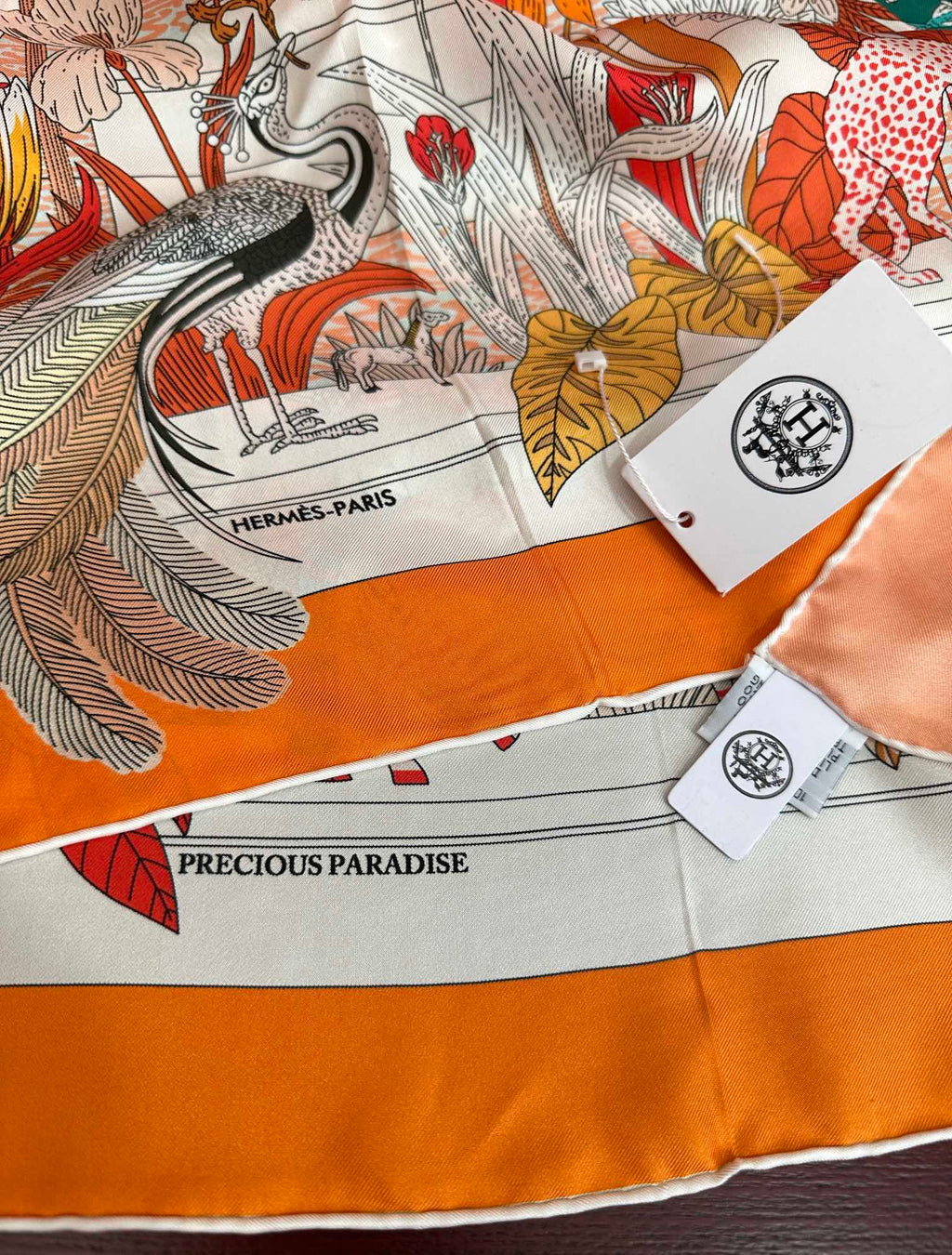 HERMES HERMES 25S SCARF 90 IN SILK 735740