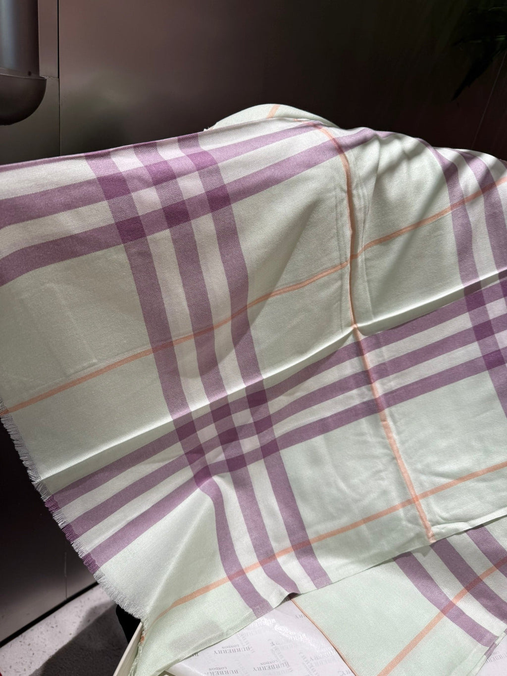 BURBERRY SCARF 200 CM IN COLORFUL CASHMERE 408862
