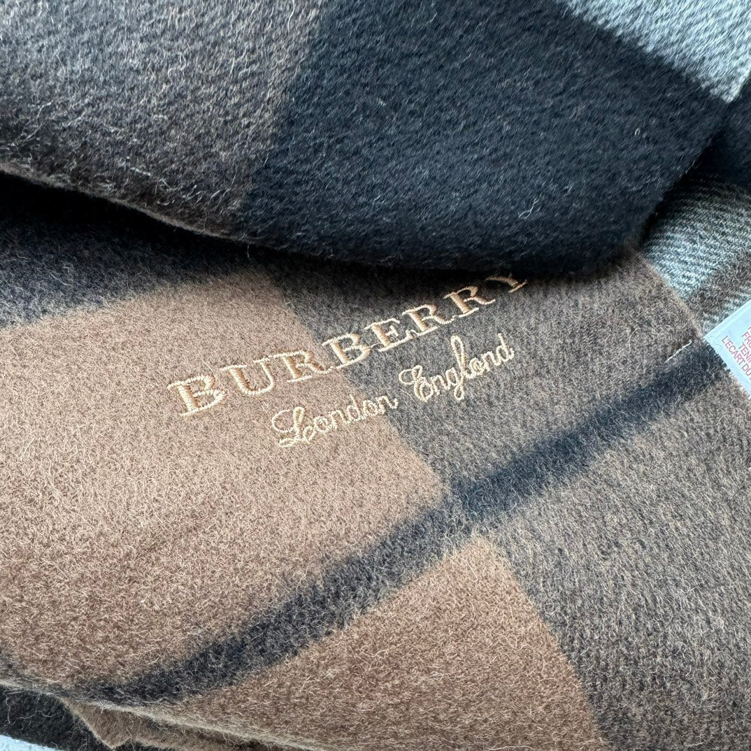 BURBERRY BBR SCARF 180 CM IN CASHMERE 489893