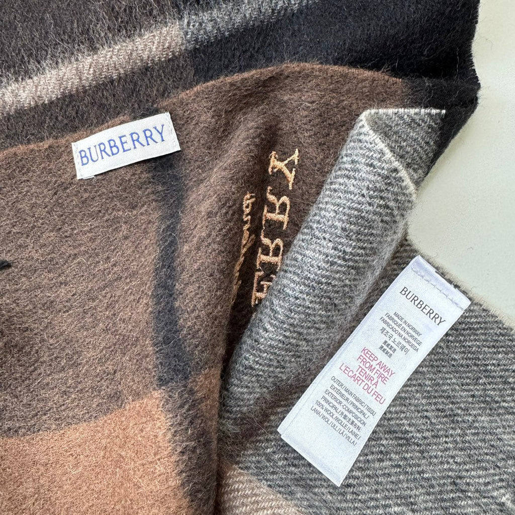 BURBERRY BBR SCARF 180 CM IN CASHMERE 489893