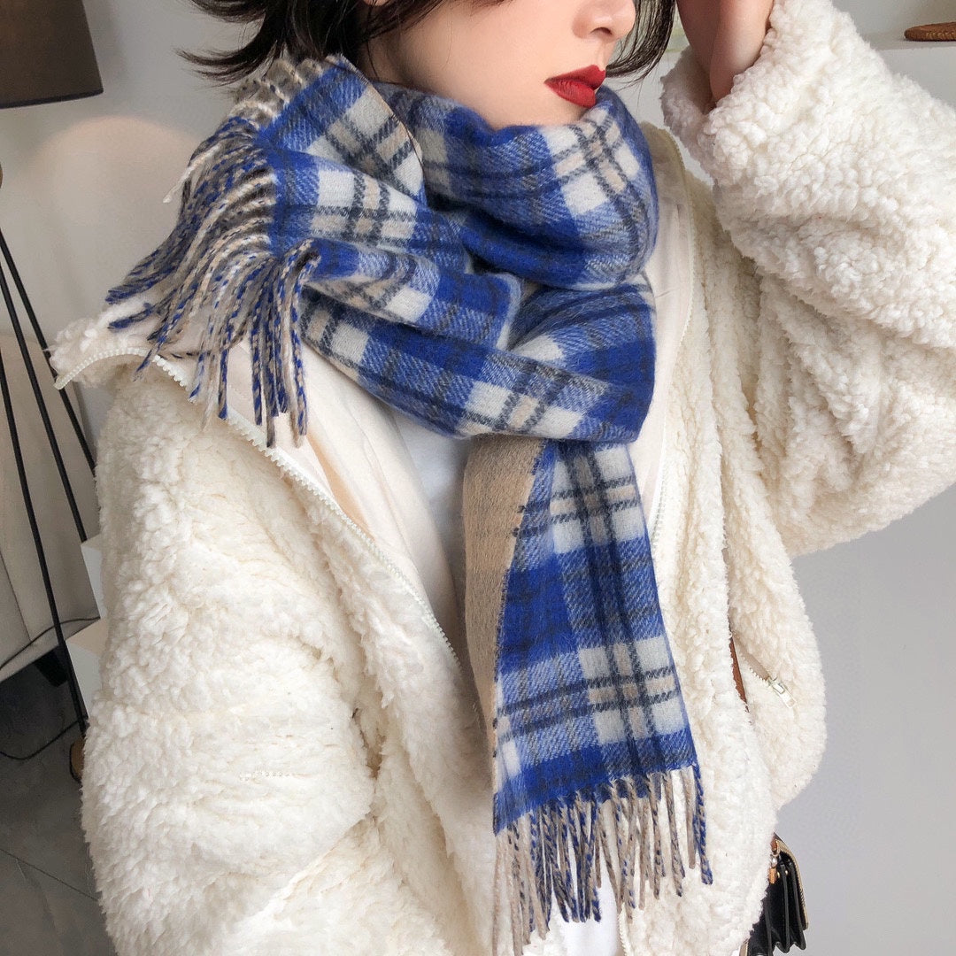 BURBERRY BBR SCARF 190 CM IN CASHMERE 488275