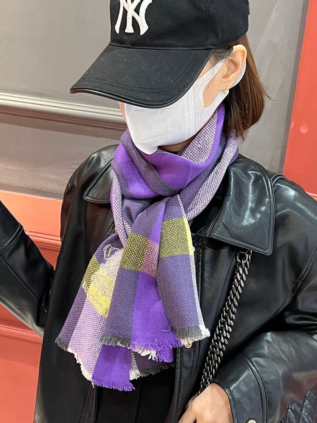 BURBERRY BBR SCARF 180 CM IN CASHMERE 488981