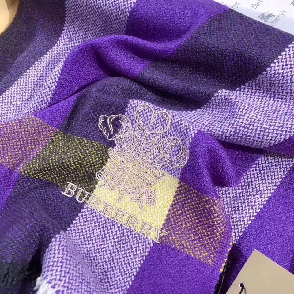 BURBERRY BBR SCARF 180 CM IN CASHMERE 488981